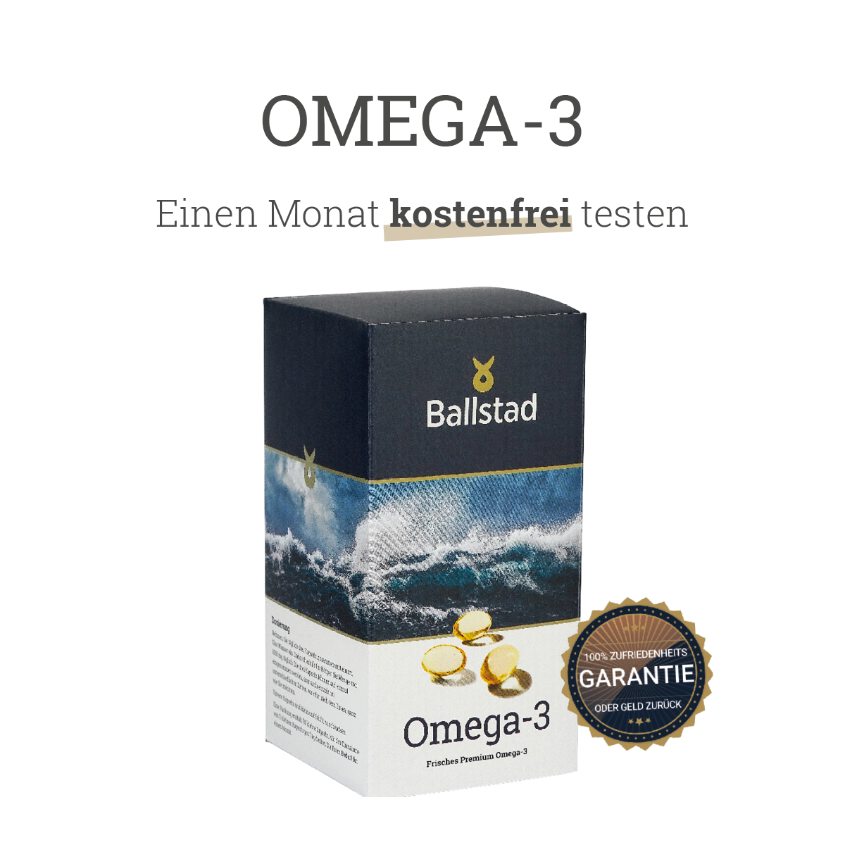 Ballstad Omega-3 Essayez un mois gratuit*