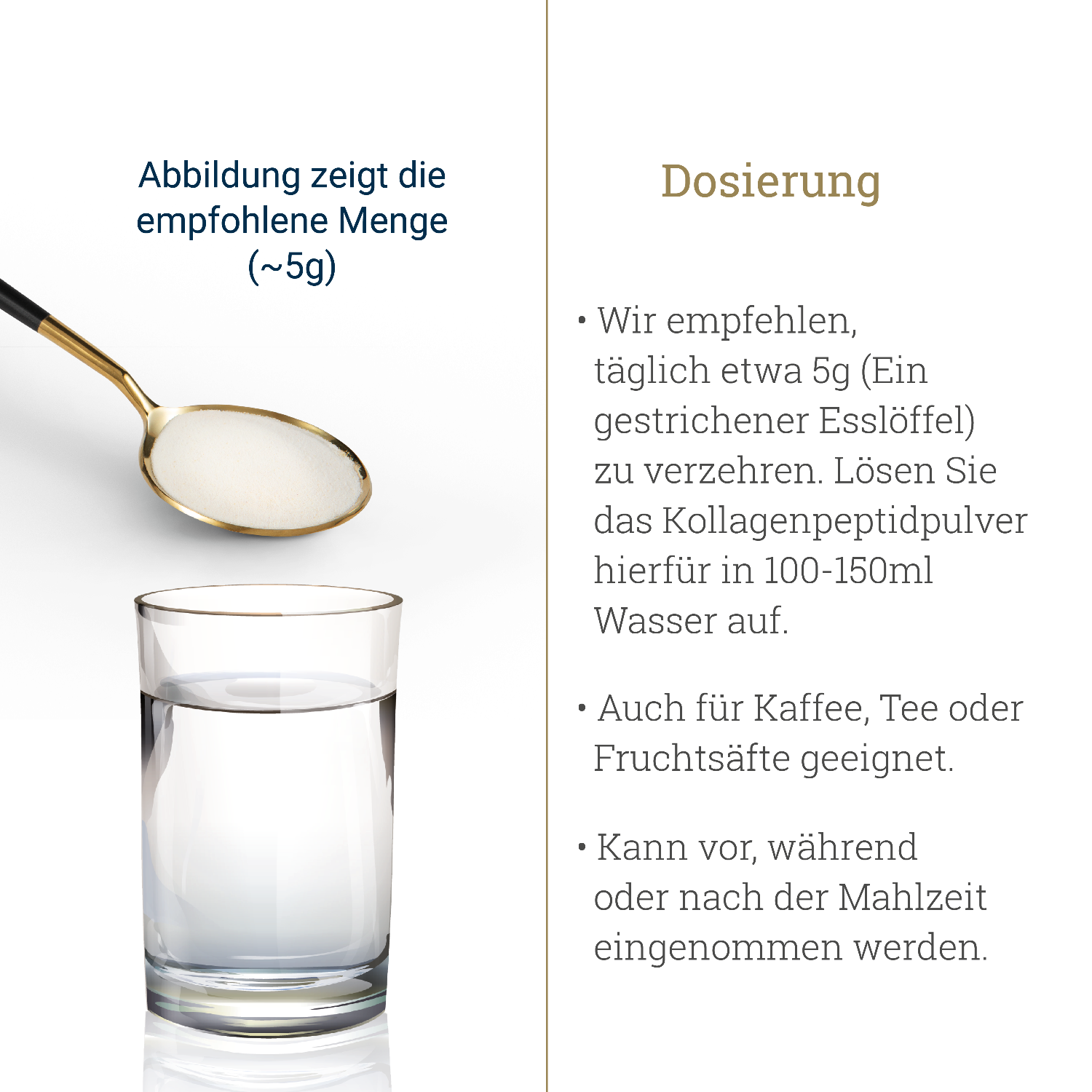 Reine Norwegische Fisch-Kollagenpeptide - 1 Monat