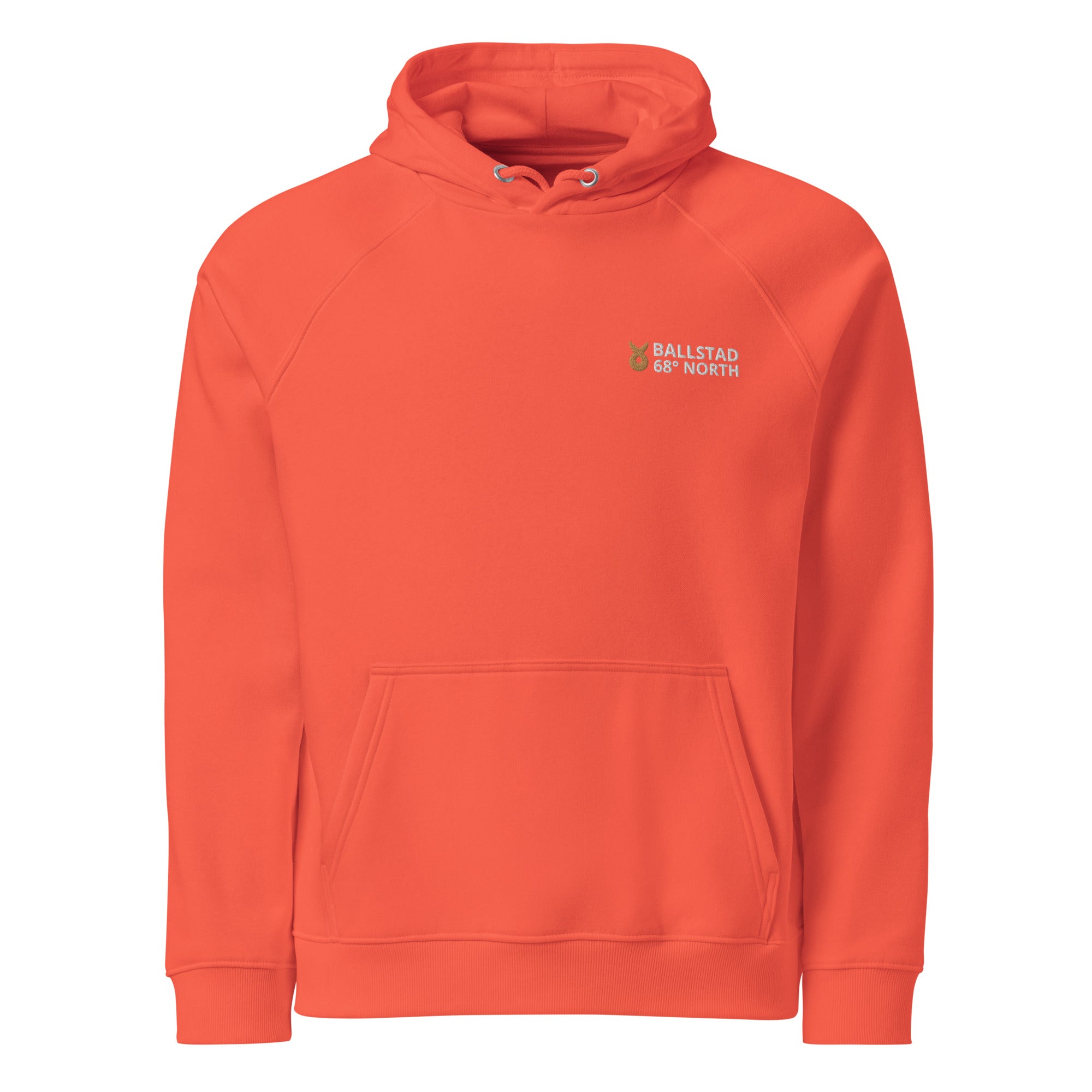 Ballstad X - 68° North - Unisex Bio-Raglan-Hoodie