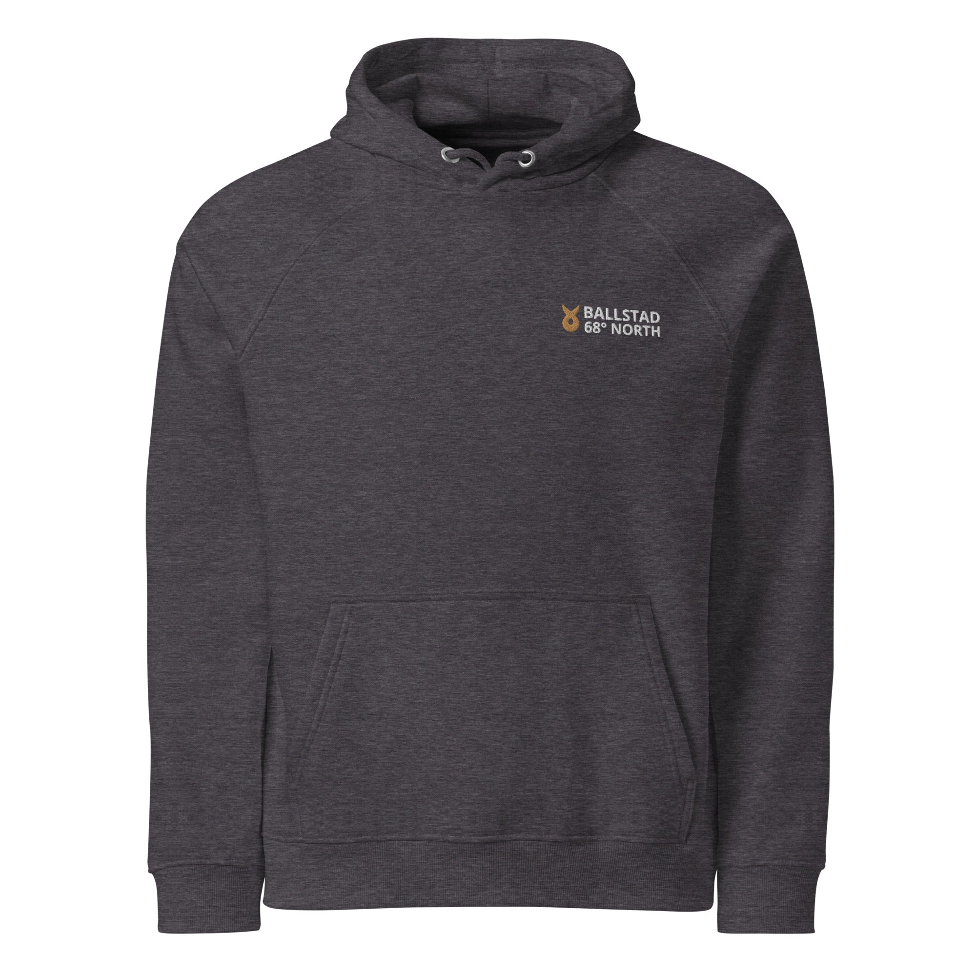 Ballstad X - 68° North - Unisex Bio-Raglan-Hoodie