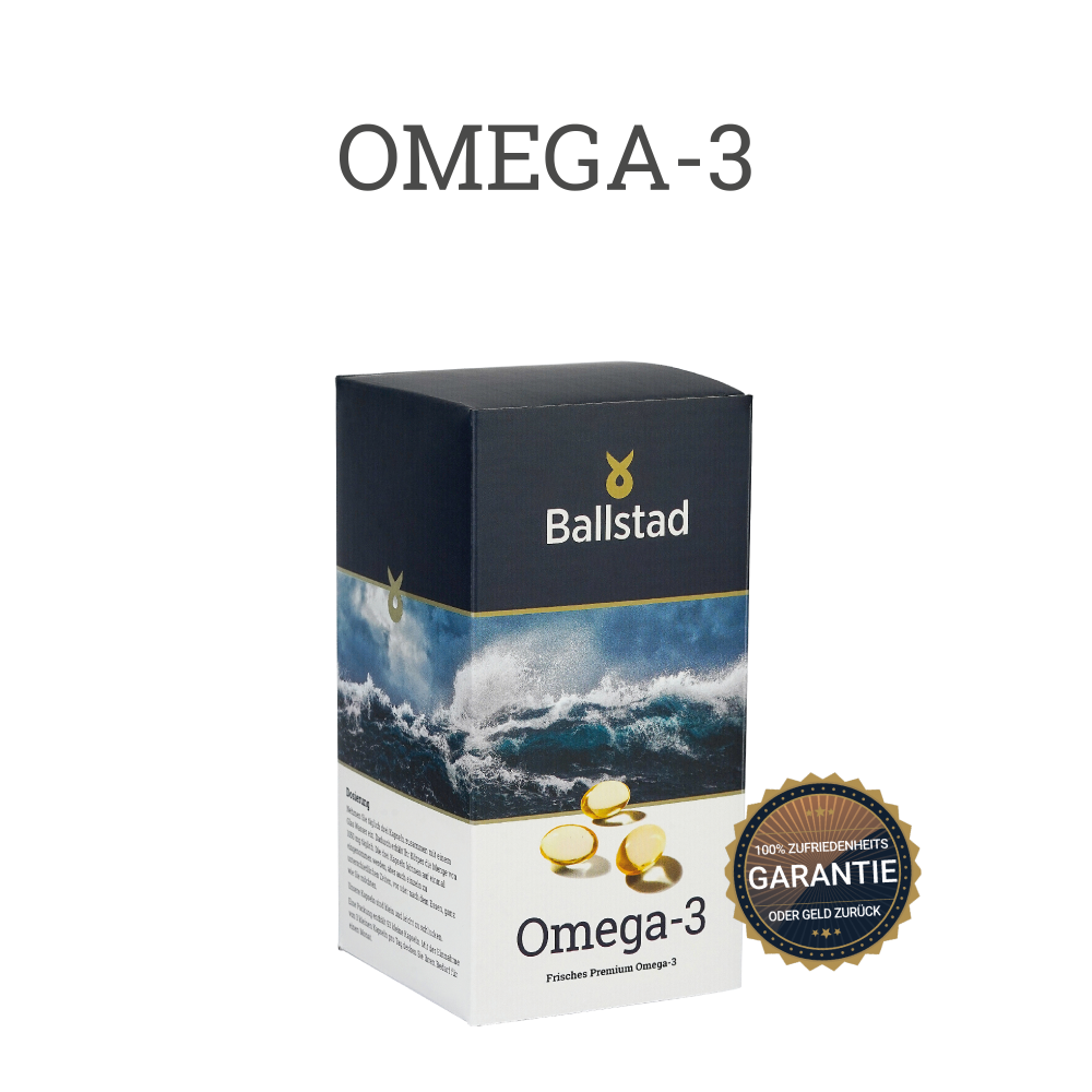 Frische Omega-3 Fischöl-Kapseln - 1 Monat