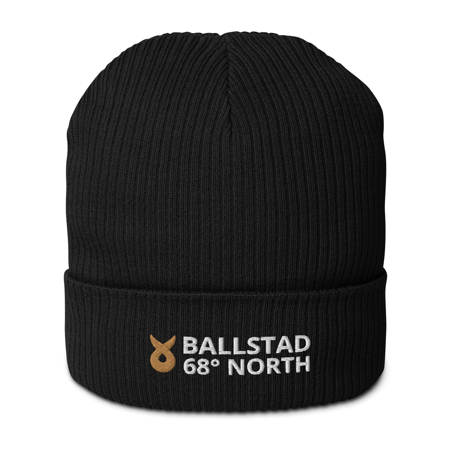 Ballstad X - 68° North - Ribbed Organic Beanie