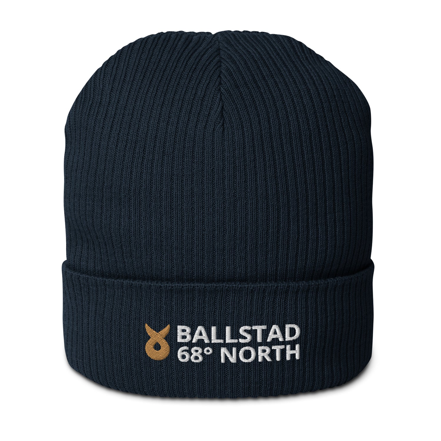 Ballstad X - 68° North - Ribbed Organic Beanie